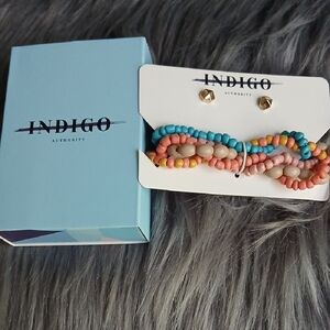 Multicolor Beaded Bracelet Set